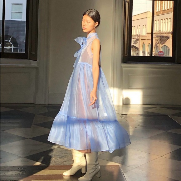 Kamperett | Mae Dress | Cornflower | SM - Picture 5 of 8